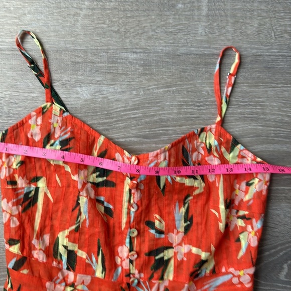 SOLID & STRIPED Tilda Dress Orange XS - Picture 10 of 15